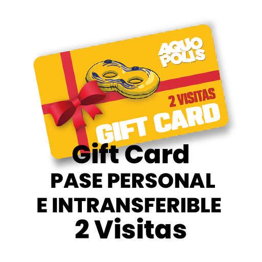 Gift Card -Pase Personal e Intransferible- 2 Visitas