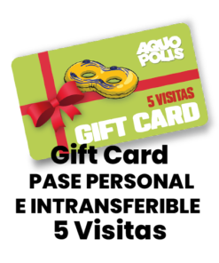 Gift Card - 5 Visitas