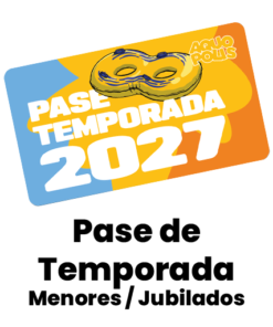 Pase de Temporada - Menores/Jubilados